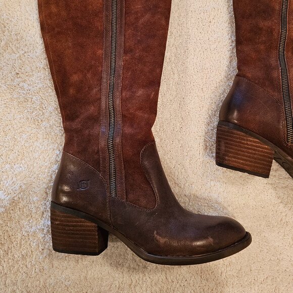 Born Uchee Extended Calf Tall Boot size 8- NIB - Picture 9 of 10